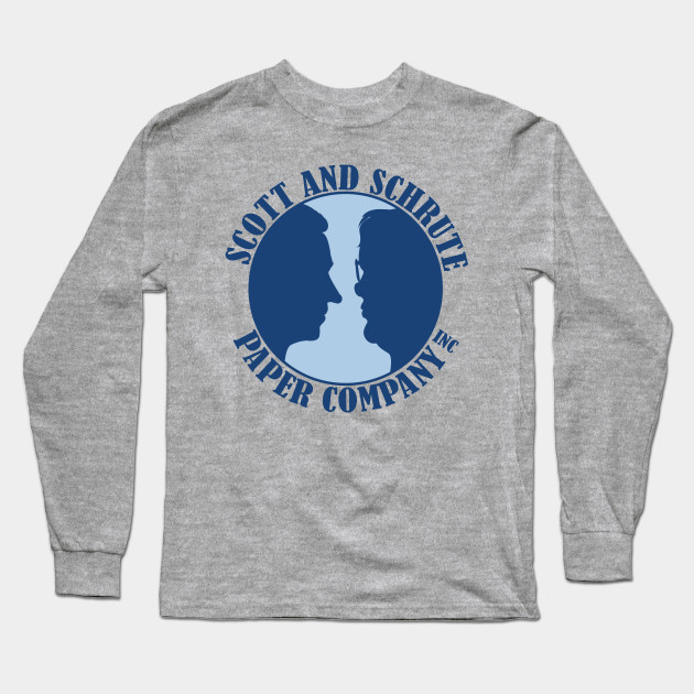 Scott and Schrute Paper Company Inc. - The Office - Long Sleeve T-Shirt | TeePublic